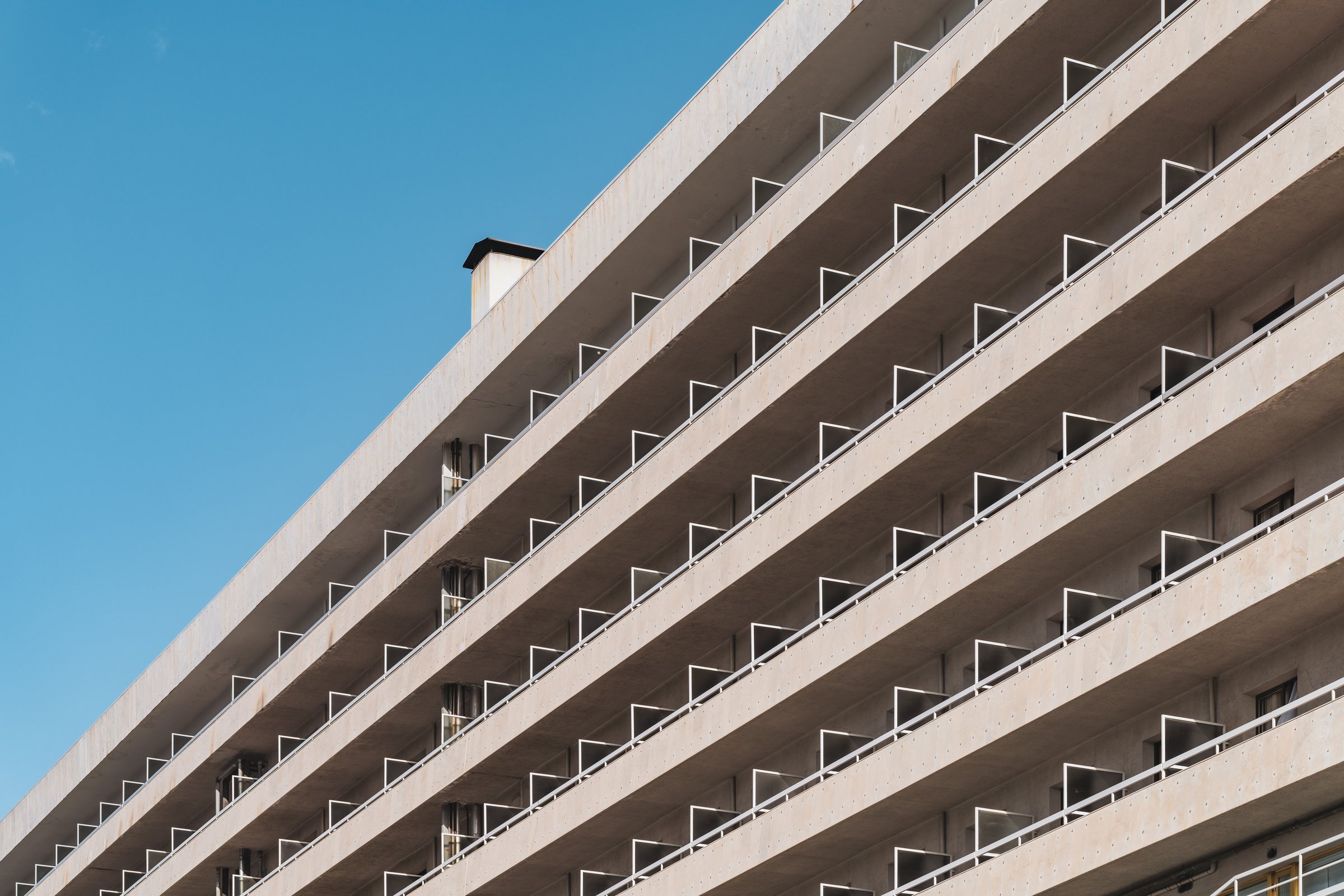 Residential Building Balconies